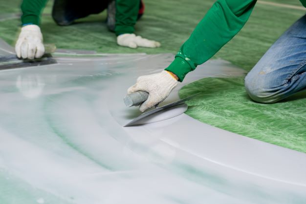 metallic epoxy flooring